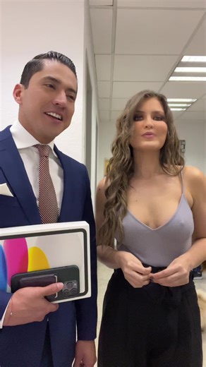 Broma Divertida entre Vanessa Claudio y Uriel Estrada