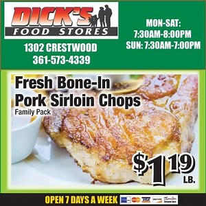 Look in today's paper for Dick's Food Store's weekly specials! You don't want to miss out on these deals! | The Victoria Advocate