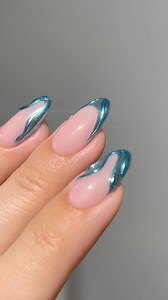 Making a splash with these 3D wavy nails 🌊✨ *all products are linked on my amzn in the bio || #nailinspo #nailart #nails #naildesign #frenchnails #bluenails #summernails #nailtutorial #aestheticnails #flawlessnails #nailvideos #chromenails #sparklynails #nailideas #naturalnails #3dnailart #mermaidnails | Heygreatnails