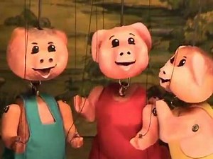 Tri prasiatka - bábkové divadlo pre najmenšie deti