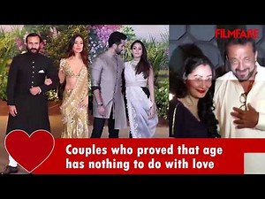 Major age difference between Bollywood Couples | Compilation | Filmfare