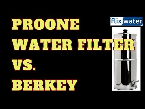 ProOne Water Filter vs Berkey - Ultimate Comparison - Flixwater