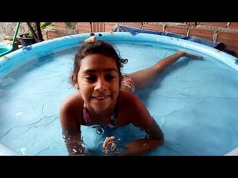 Desafio na piscina 💦