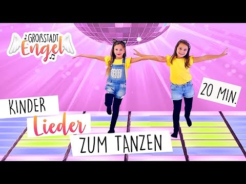 Kinderlieder zum Tanzen | Kindertanz Mix 20 Min. | Bewegung für Kinder | GroßstadtEngel