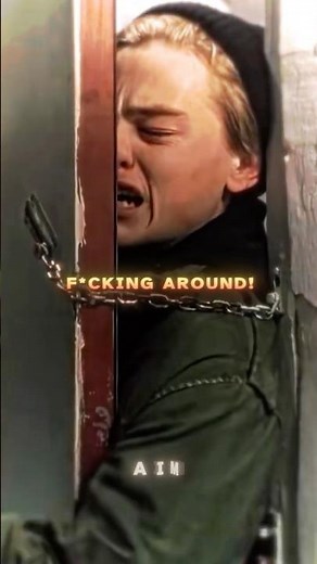 The scene where Leonardo Dicaprio showed true emotion..