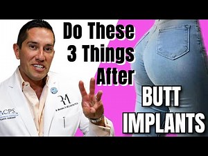 Top 3 Tips to be More Comfortable While Recovering from Butt Implants!