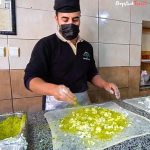 137K views · 4.7K reactions | Turkish Katmer is an insanely good dessert (although eaten at breakfast time). This hilarious chef said Katmer can give you a ton of energy and is known as "Turkish Viagra" | Chopstick Travel | Facebook