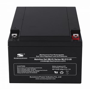 [Hot Item] Mlg Series 12V-26ah Deep Cycle Battery Gel Lead Acid Battery