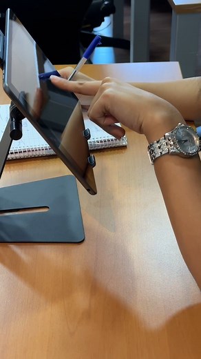 7.7K views · 15 reactions | Foldable, Adjustable & Portable! This tablet stand is a must-have at every office. #maliks #bookstore #gadget #stationery #multimedia #accessories #tablet #stand #office #practical #musthave #instagood #beirut #lebanon | Malik's Lebanon | Facebook