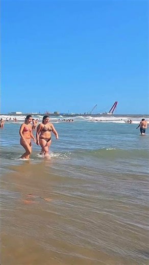 🇦🇷 AMAZING BEACH, Mar del Plata, Argentina ☀️ #shorts