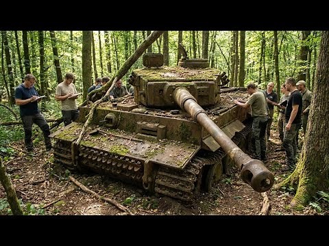 Restoring a 1944 Tiger Tank Found in the Woods after 80 Years | WW2