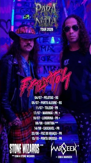 EXPLICITO'S - PARA NÓIA TOUR PT. 2 - 2026 🇧🇷