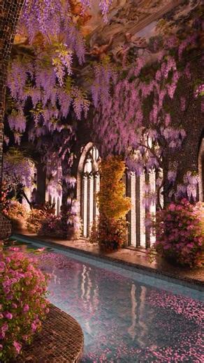 22K views · 646 reactions | A secret pool room in a castle  #3d_art #animation  ✨ by James Tralie @james_films [IG]  lmnl•mist . . . . via: instagram.com/james_films | Art, Craft & Architecture | Facebook