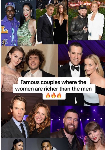 Richer Women in Famous Couples: Who Earns More?