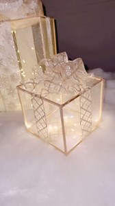 🎁DIY light up gift boxes🎁 #DIY #dollartreediy #diycrafts #christmascrafts #christmasdiy #diylovers #diyideas #glamdiy | Serene Ambience