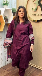 2.5K views · 18 reactions | Sada Bahar Viscose Material 3pc Suit Available Now For Order & In Store… | Ever Kraze | Facebook