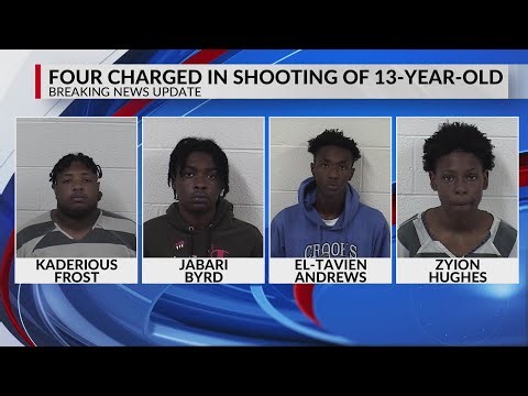 3 teens, 1 adult charged in death of MS 13-year-old