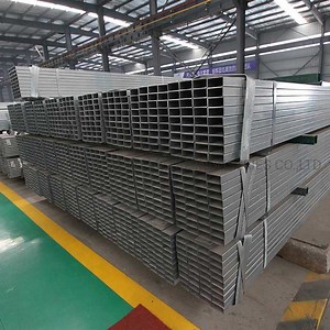 [Hot Item] Galvanized Square and Rectangular Steel Pipes Z180 Galvanized Rectangular Tube for Sale