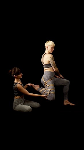 Shibari Study on Instagram: "💎 Diamond Leg-Tie 💎 Watch the full step-by-step tutorial on our website to learn how to tie this comfortable leg tie that’s adaptable to suit different levels of mobility! 📚 In this series, Gorgone teaches their most up-to-date version of the aesthetically pleasing Diamond Leg-Tie, with tips for how it can be used for sustainable suspensions. As you’ll see in the demo video, the tie is also perfectly suitable for self-tying! 🔗 Link in bio. [Instructor: Gorgone @/