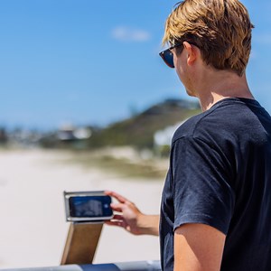 120K views · 17 reactions | When visiting our beaches along the oceanway, take a snap at one of our CoastSnap cradles. Over 3,000 images collected via the CoastSnap program have helped us to understand how our shoreline evolves. | City of Gold Coast | Facebook