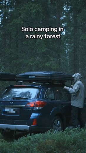 A dark forest and rain, cant get much better Rooftop tent & Awning from Gasell Adventure #camping #campinglife #outdoorcooking #campfirecooking #entrecote #grill #campsite #viral #outdoors #camping #campinglife #yumecamp #campervan #campinggear #enjoylife #foryou | Crochet content