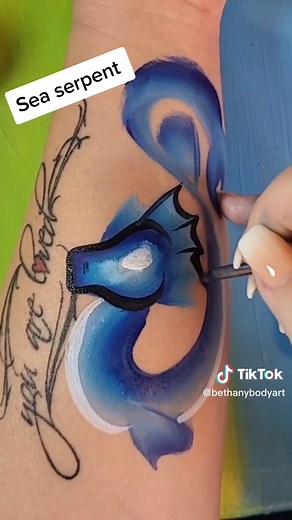 Sea Monster Face Drawing Tutorial