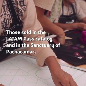 2.4K views · 27 reactions | LATAM Airlines, with a group of artisans from the Pachacamac Sanctuary in Peru, recycled their uniforms to help the planet. We invite you also to give your things a second flight! | LATAM Airlines | Facebook