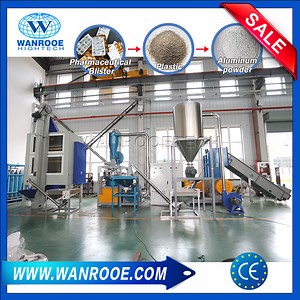 Good Quality Aluminum Plastic Separator PE PVC Aluminum Plastic Material Recycling Machine