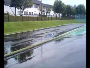 京商DRX　ドリフト走行