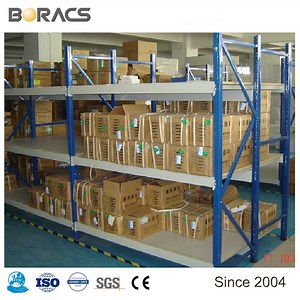 [Hot Item] 300kg-800kg/Level Metal Industrial Shelving/Storage Shelving/Longspan Shelving/Medium Duty Shelving