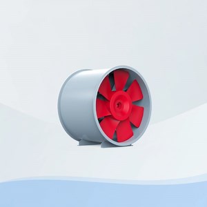 [Hot Item] Tms-Htf High-Capacity Axial Blower Fire Smoke Ventilator