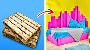 Awesome wood pallet projects and DIY ideas: | 5-Minute Crafts Teens