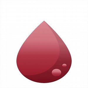 blood drop graphic illustration icon art design