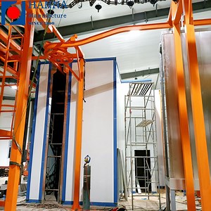 [Hot Item] Cyclone Powder Coating Booth Automatic Powder Coating System