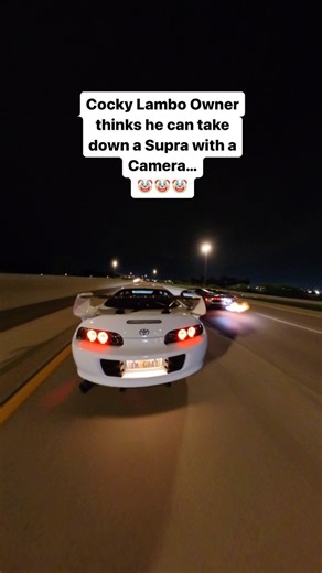 1.1M views · 44K reactions | Cocky Lambo Owner Thinks he can take down a Supra with a Camera…嵐嵐嵐 • • • • #gtr #r #nissan #jdm #z #skyline #nissangtr #s #nismo #cars #rb #supra #turbo #car #g #drift #godzilla #gtrr #stance #toyota #gt #jdmcars #jdmgram #carsofinstagram #japan #bmw #carporn #jdmlifestyle #nissanskyline #amg | Art Papikyants | Facebook