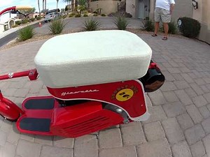 Doodle Bug Scooter Vintage Restored to Original HD