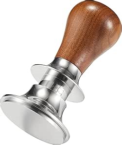 54mm Tamper Replacement for Breville tamper Adjustable Depth The espresso tamper made of Stainless Steel and Solid wood it's a good Coffee Tamper for Home espresso barista(53.3mm)