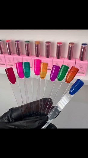 💜💙♥️💛💚🧡💖 Jelly Babe Collection 💜💙♥️💛💚🧡💖 thanks @glitterblendz i love them! #gelpolish #cleargel #gelmanicure #gelnailart #rainbowgelnails #jellygelpolish Reposted from @parkerrosethesalon | Glitter Blendz