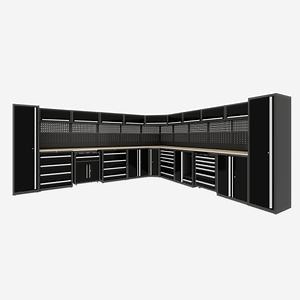 [Hot Item] Modular Garage Storage Cabinets Tool System Professional Industrial Rolling Tool Cabinet Jzd OEM Tool Chest