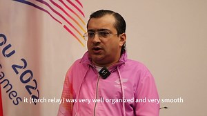 Majid Rashed, president of the Asian Paralympic Committee (APC), conveyed joy and enthusiasm following his involvement in the #AsianParaGames torch relay in Hangzhou. | In Zhejiang | Facebook