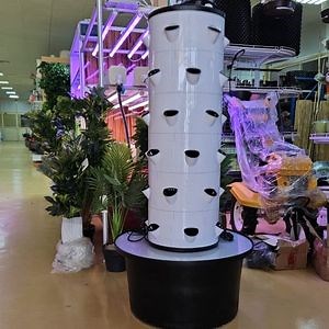 [Hot Item] Hot Sale Commercial Hydroponic Vertical Tower Planter Farming Grow System