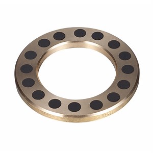 [Hot Item] Solid Lubricating Brass Washer Self Lubricating Bronze Graphite Plain Flat Washer