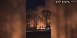 Woods fire near Ocean Isle Beach 80% contained