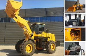 [Hot Item] 5 tons front end wheel loader TL50 Engineering construction machinery