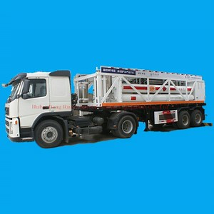 [Hot Item] 45MPa Hydrogen Mobile Hydrogenation Filling Trailer (Hydrogen Tube Station Vehicle)