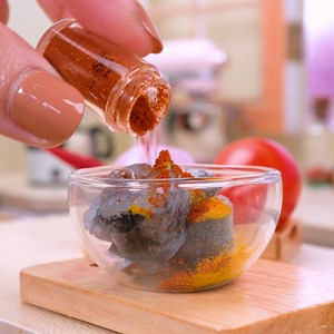 1.8K views · 104 reactions | Yummy Miniature Fresh Fish Recipe Tutorial | Tiny Cakes | Facebook