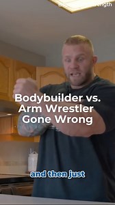 18 reactions | 勞 Bodybuilder vs. Arm Wrestler gone BAD  You’ll definitely want to hear this whole story…  #bodybuilding #fitness #armwrestling | Muscle & Strength | Facebook