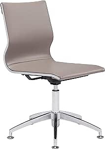 Zuo Glider Conference Chair, Taupe