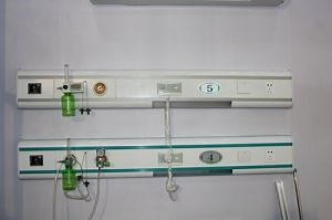 [Hot Item] Medical Horizontal Bed Head Panel Bed Head Unit