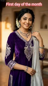 Evening vibe. 💸 The visual definition of "Treat yourself" vs. "Check the balance." CTA: Which phase of the month are you in right now: The Royal Velvet or The Humble Cotton? Tell me below. Hashtags: #salaryday #relatablefashion #velvetsuit #cottonkurta #monthstartvsmonthend #stylingdiaries #visualstorytelling #fashionhumor Pinned Comment: Styling Breakdown: The "Budget" Aesthetic 📉 The "Rich" Look (First Day): We used deep purple velvet with heavy silver embroidery. Velvet absorbs light, creat